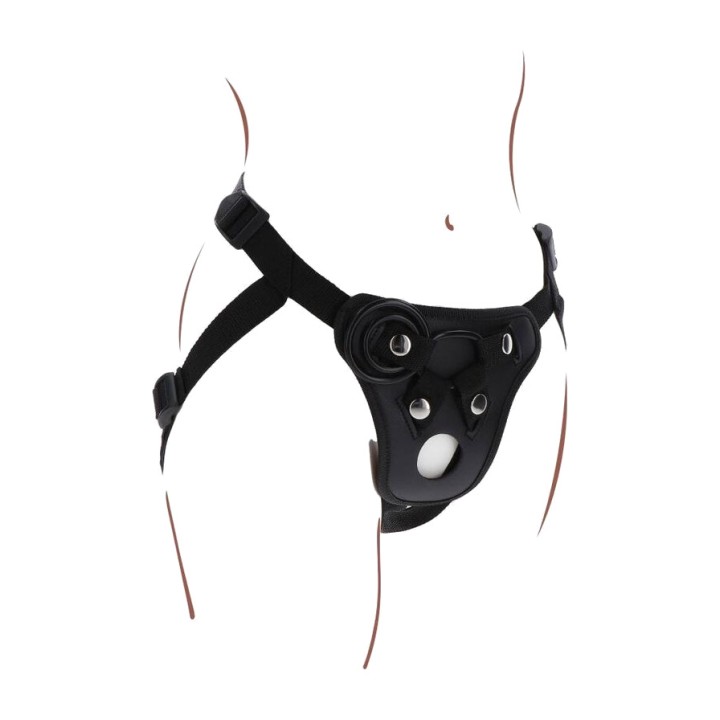 GET REAL Strap-on-sele til dildo PLEASURE D-234616