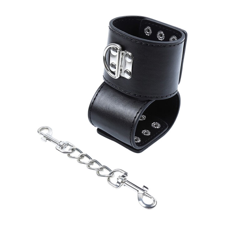 OHMAMA Armbandsnur med metallhämtningsknapp FETISH D-230348