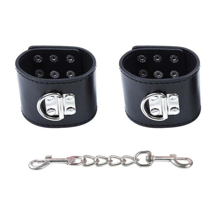OHMAMA Handgelenkssperre mit metallischer Klappe FETISH