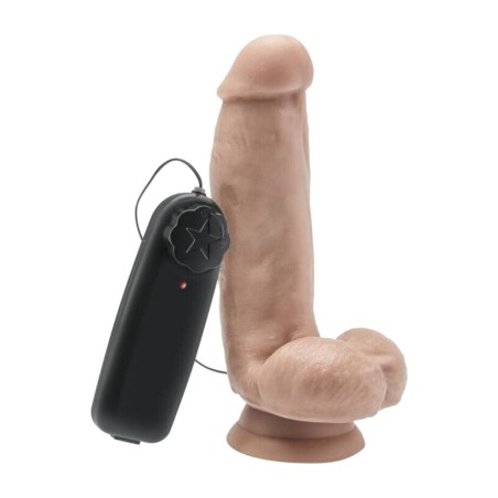 dildo vibrador amb testicles 12 cm