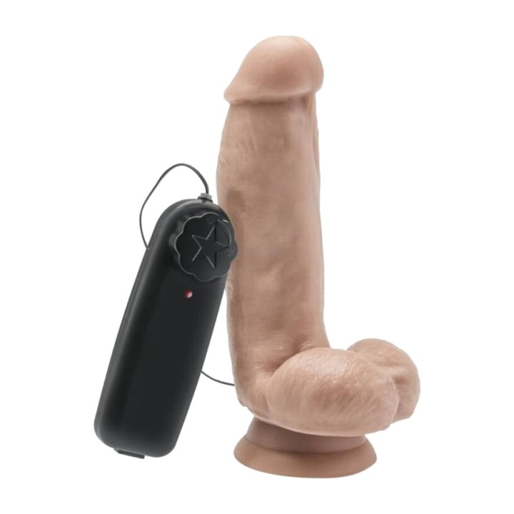 GET REAL Dildo vibrant avec testicules 12 CM D-234574