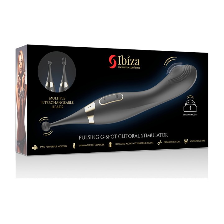IBIZA TECHNOLOGY G-Spot Vibrator with Interchangeable