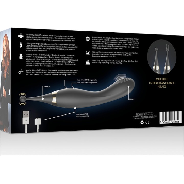 IBIZA TECHNOLOGY Vibrateur point G avec stimulateur de