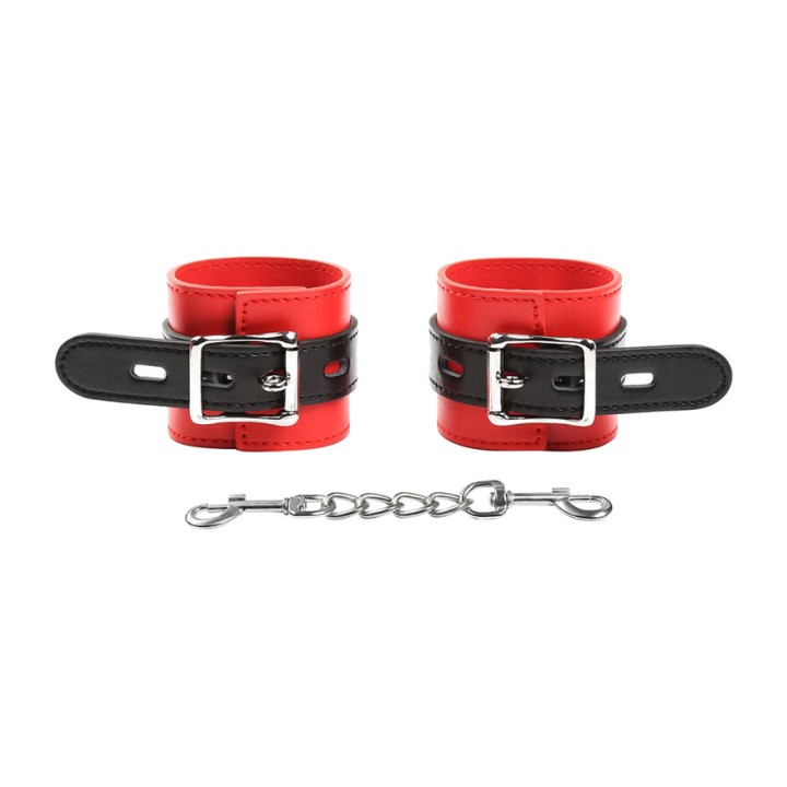 OHMAMA Bracelets de poignée avec fermeture et boucle FETISH