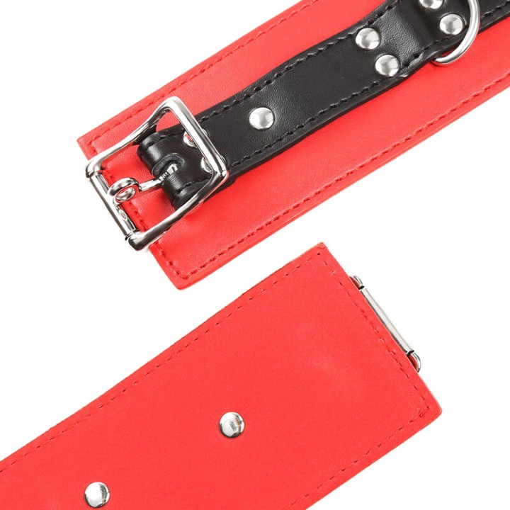 OHMAMA Bracelets de poignée avec fermeture et boucle FETISH