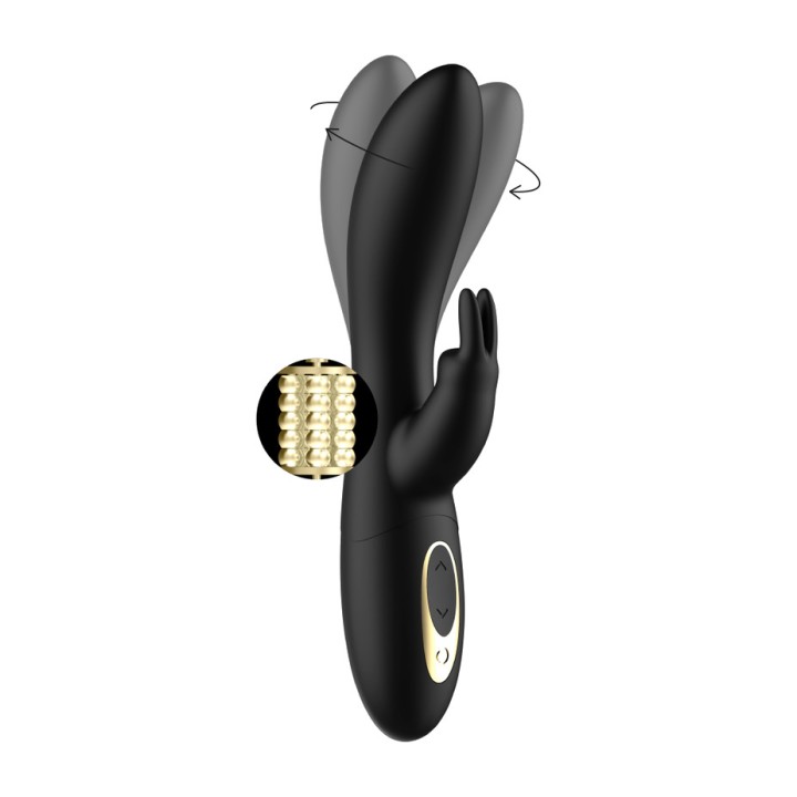 IBIZA TECHNOLOGY Vibrator cu pierder rotator perlizat