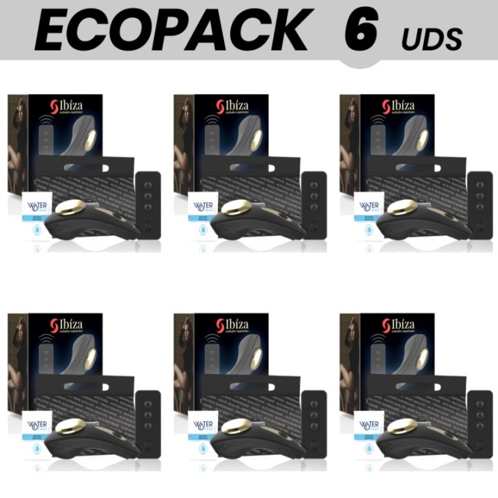 IBIZA TECHNOLOGY Pack de 6 vibradores braguita
