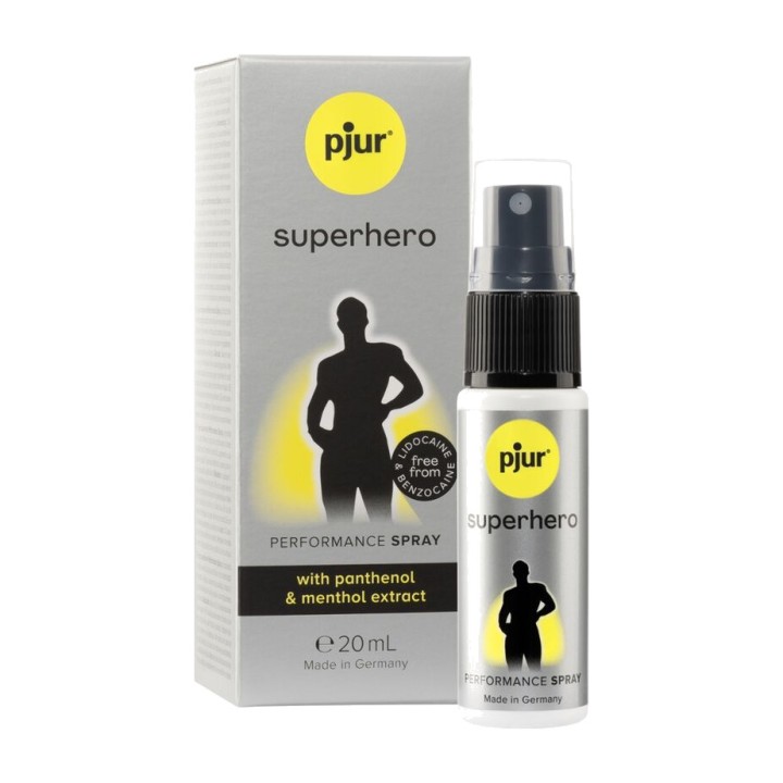 PJUR Men's flame retardant spray SUPERHERO-PERFORMANCE 20