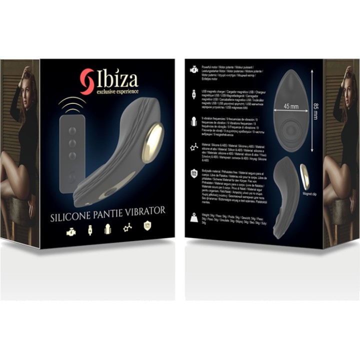 IBIZA TECHNOLOGY Vibrator pantie with remote control 42330