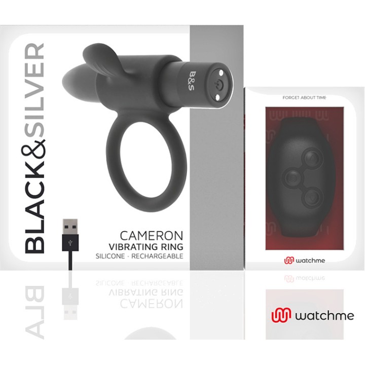 BLACKSILVER Vibratér pre penis s remote controlom