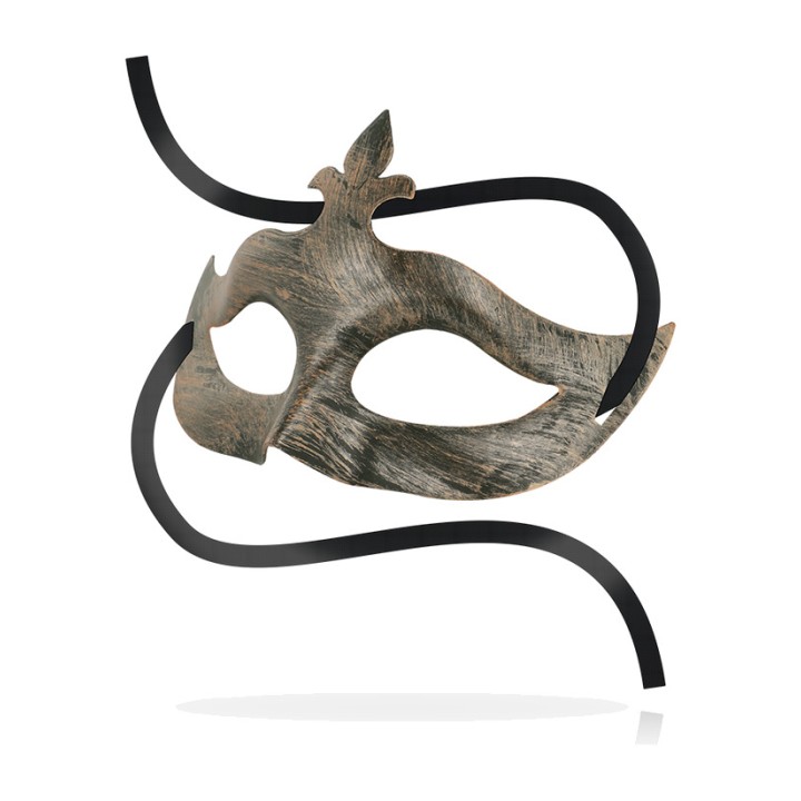 OHMAMA Visor with fleur-de-lis MASKS D-230049VAR