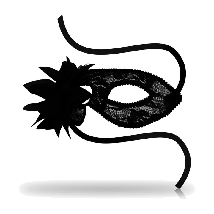 OHMAMA Antifaz de encaje con flor MASKS