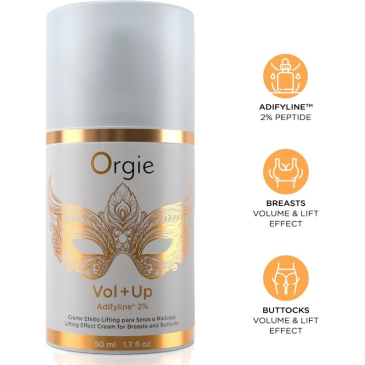 ORGIE Liftingcrème voor borsten en billen VOL+UP 50 ML