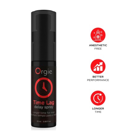 spray rétardant sans anesthésiques time lag 25 ml
