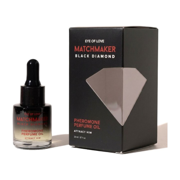 EYE OF LOVE Duftöl mit Pheromonen MATCHMAKER-BLACK-DIAMOND