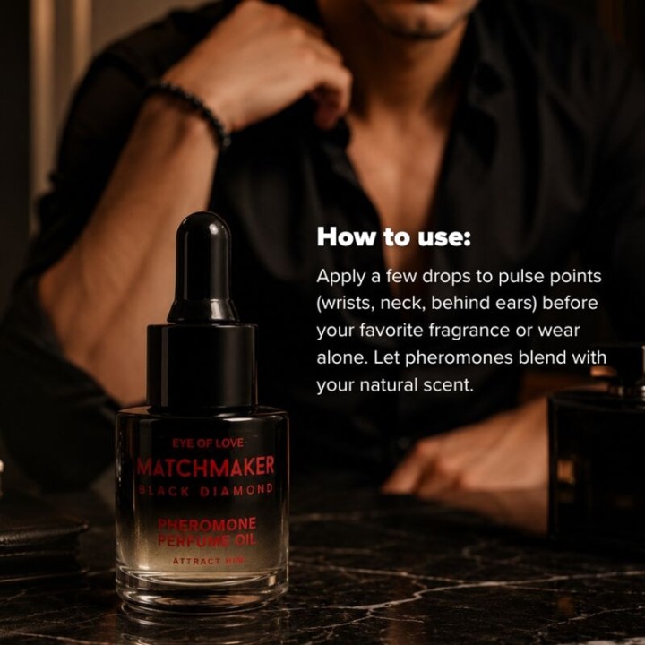 EYE OF LOVE Duftöl mit Pheromonen MATCHMAKER-BLACK-DIAMOND