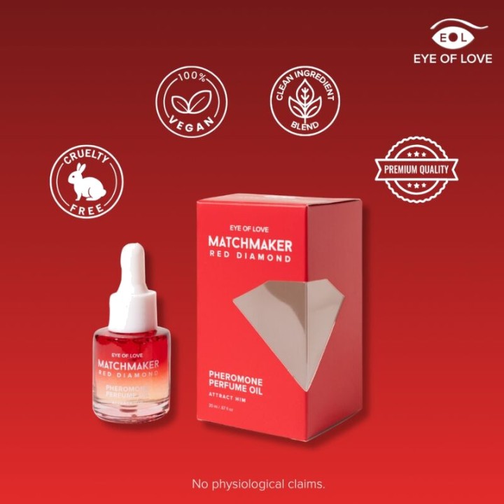 EYE OF LOVE Duftöl mit Pheromonen MATCHMAKER-RED DIAMOND 20