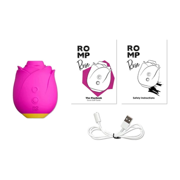 ROMP Limited edition flower-shaped clitoral vacuum pump ROSE