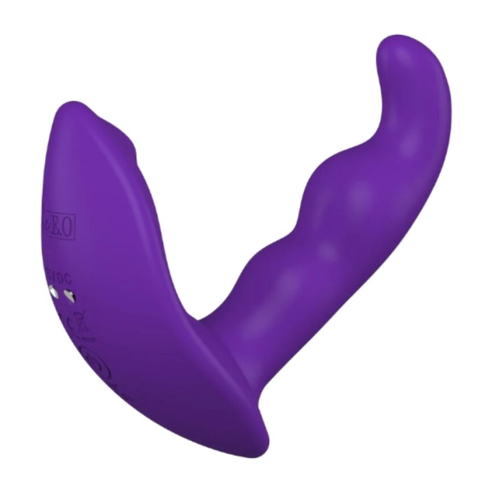 SHE.E.O Stimulateur anal vibrant rotatif avec télécommande