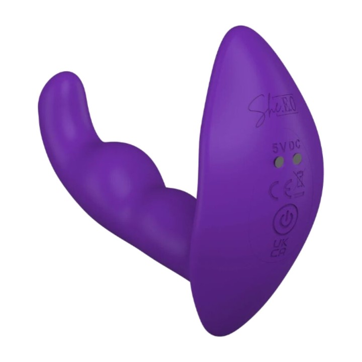 SHE.E.O Forgató anal vibrátor távvezérléses D-246241