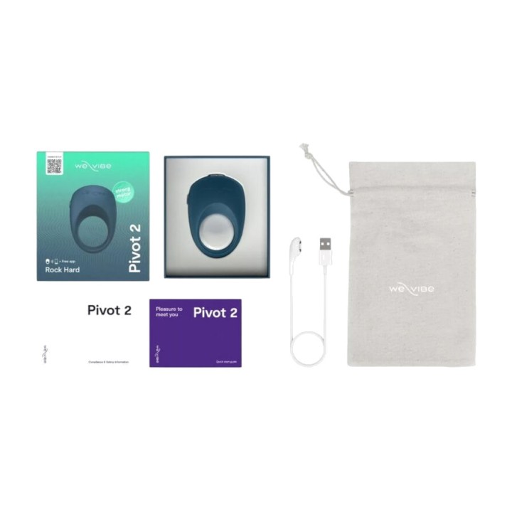 WE-VIBE Vibrating ring for the penis with app PIVOT 2 WE