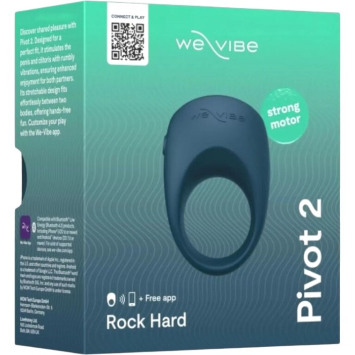 WE-VIBE Vibrating ring for the penis with app PIVOT 2 WE