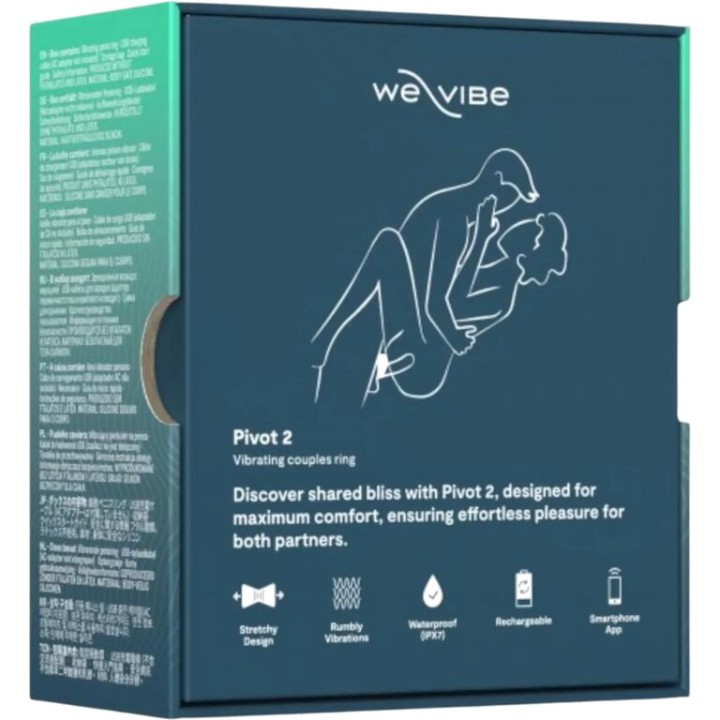 WE-VIBE Vibratér pre penis s aplikáciou PIVOT 2 WE CONNECT