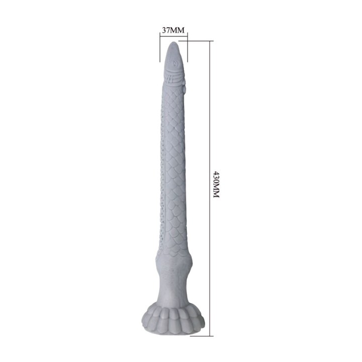 POWER MONSTERS Silikonska fantazijska igrača BASILISK-43CM