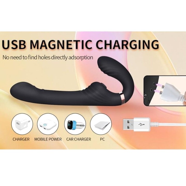 NALONE Doppelter Vibrator mit Dreh- und Stoßfunktion ALLOW