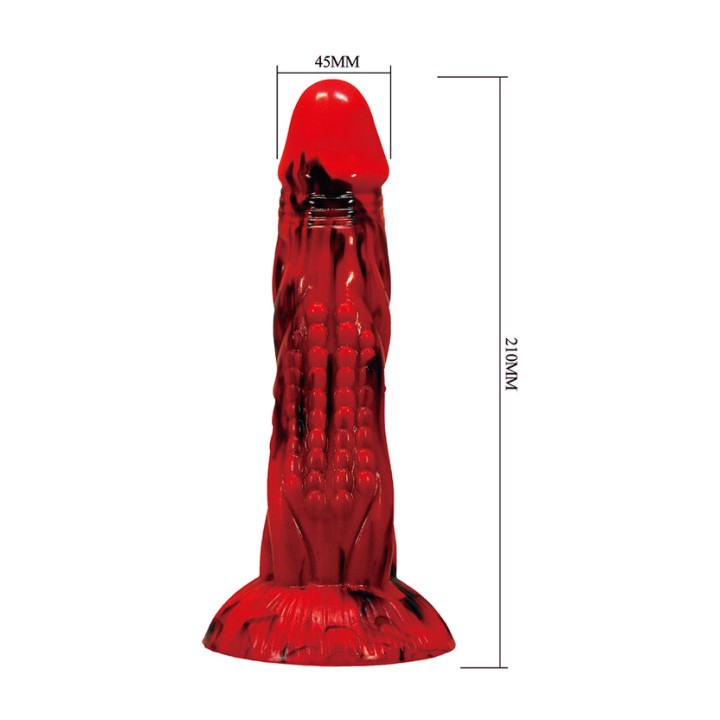 POWER MONSTERS Phantasiedildo mit Saugnapf MINOTAUR-21CM