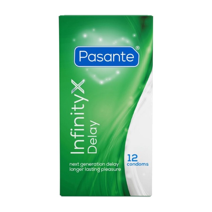 PASANTE Verzögernde Kondome DELAY INFINITY 12 UDS D-246230