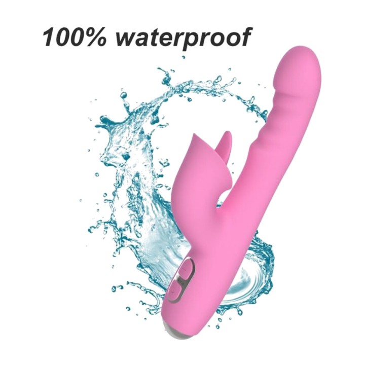 NALONE Rabbit vibrator with thrust and oscillating motion