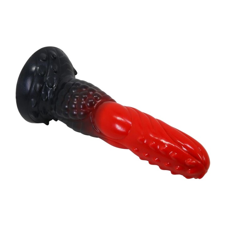 POWER MONSTERS Fantasi dildo med ventil FIRE DRAGON 24,5CM
