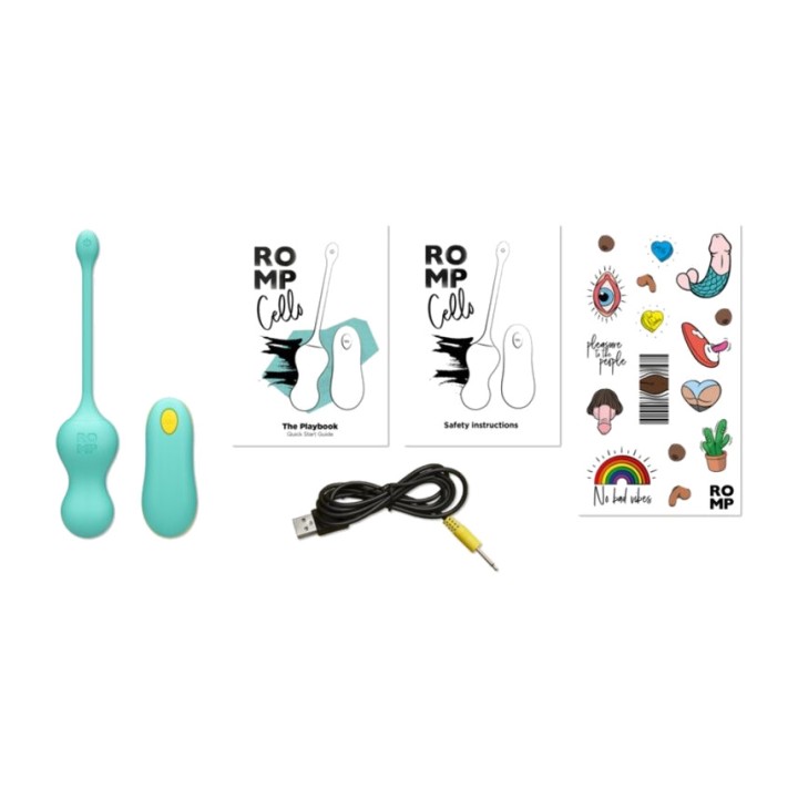 ROMP Vibrerende multifunctionele eierschaker met