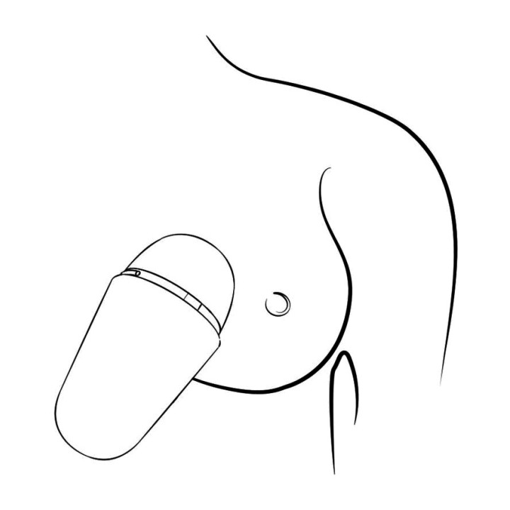 ROMP Stimulateur de clitoris rechargeable avec capuchon à 10