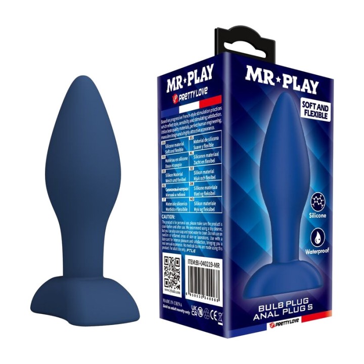 MR PLAY Cone-shaped anal plug van silicona D-246004VAR