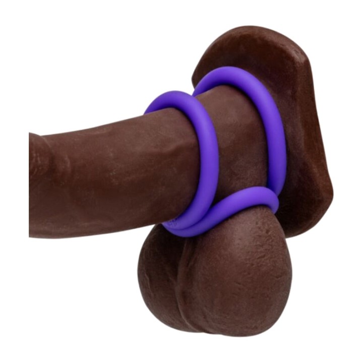 ROMP Conjunto de 3 anéis silicone para pênis REMIX TRIO