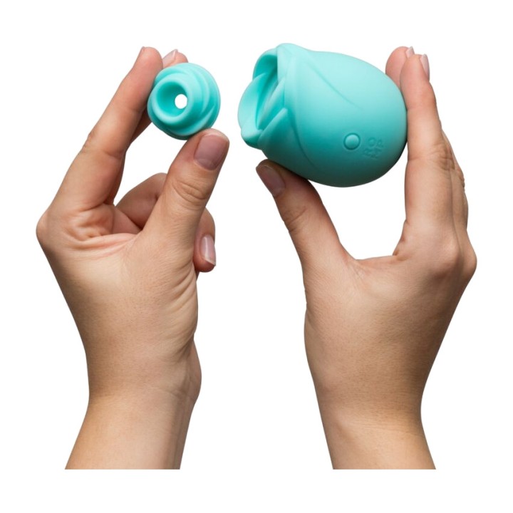 ROMP Aspirateur de clitoris phosphorescent dans le noir ROSE