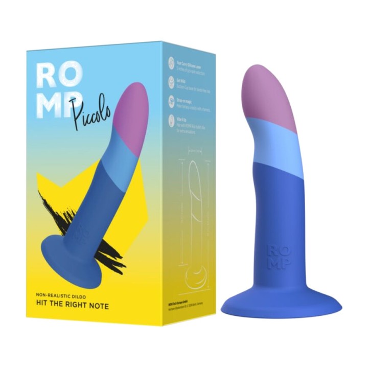 ROMP Silikonleksak med ventil PICCOLO 14 CM D-245877