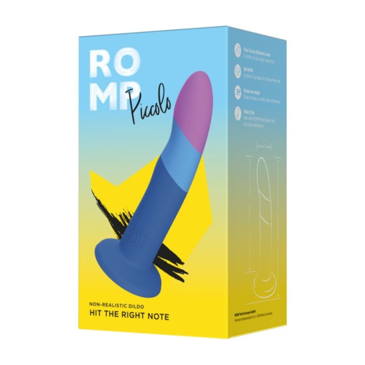 ROMP Dildo de silicone amb ventosa PICCOLO 14 CM D-245877
