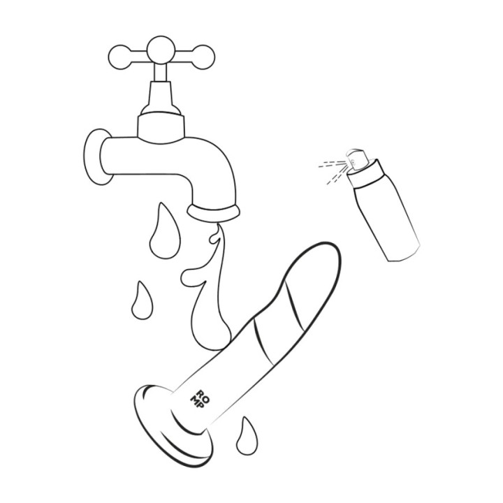 ROMP Silicone dildo with suction cup PICCOLO 14 CM D-245877