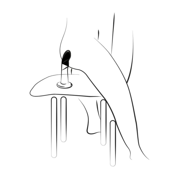 ROMP Silikondildo mit Saugnapf PICCOLO 14 CM D-245877
