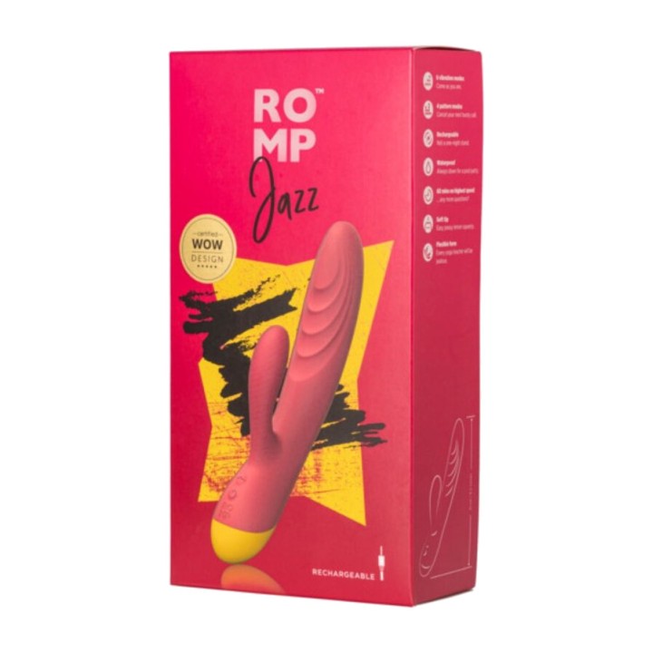 ROMP Vibrador rabbit recargable JAZZ D-245870