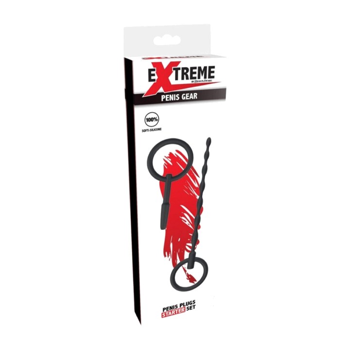 HIDDEN DESIRE Set de pluguri uretrale EXTREME-STARTER 2 UDS