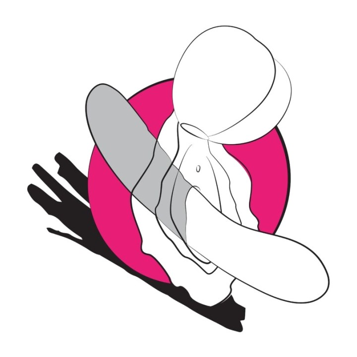 ROMP Peach-shaped clitoral suction device PINK PEACH