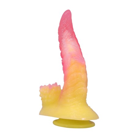 fantasy dildo with suction cup ripplied-monster 22,5cm ø5,5cm