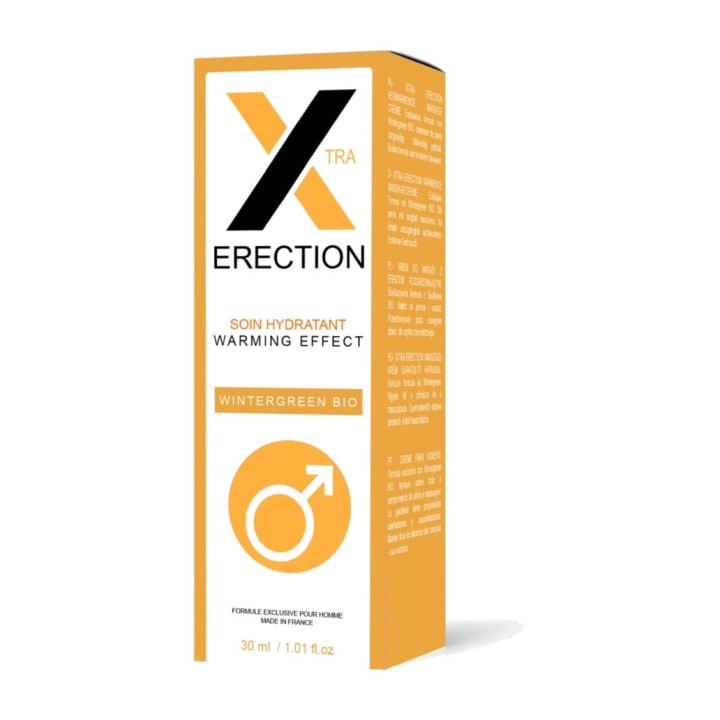 RUF Crème à effet chaleur pour l'érection X-ERECTION 30 ML