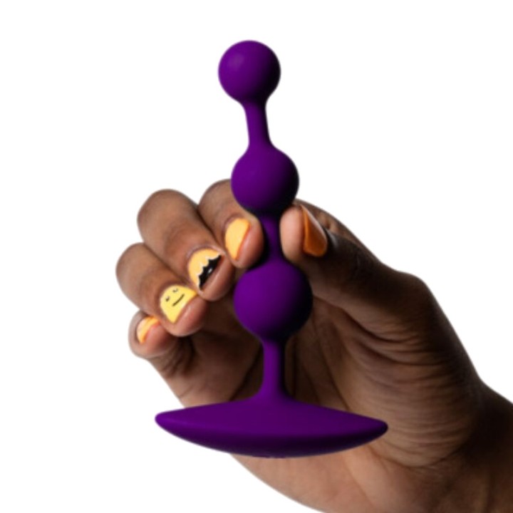 ROMP Bolas anales flexibles de silicona AMP 12,5 CM