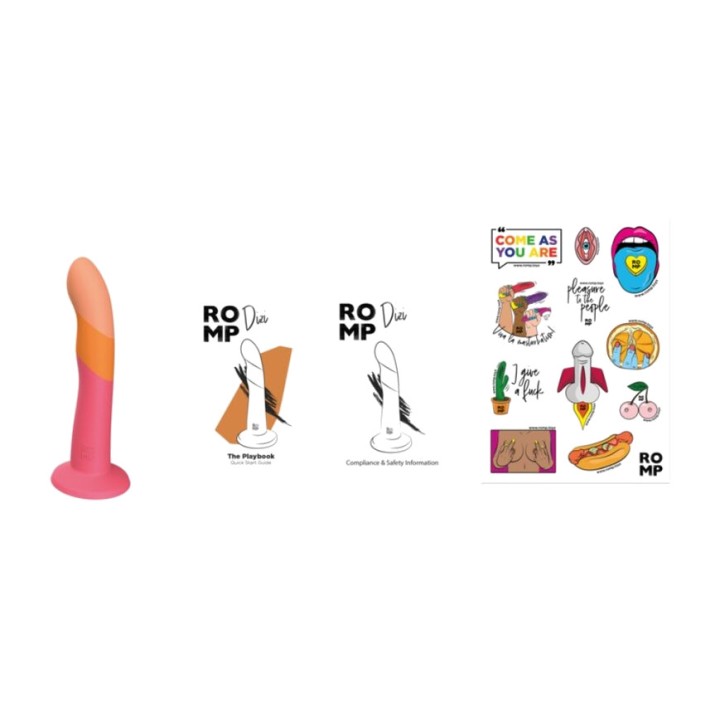 ROMP Szilícium dildó vezerlősszel DIZI 18 CM D-245882