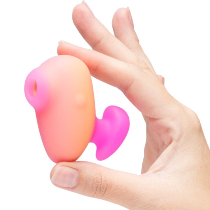 ROMP Cliterossuctioner en laadbare vingerstoeter KISS